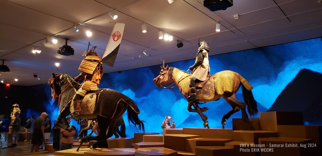 Samurai Horse and warrior exhibit Samurai Horse and warrior exhibit