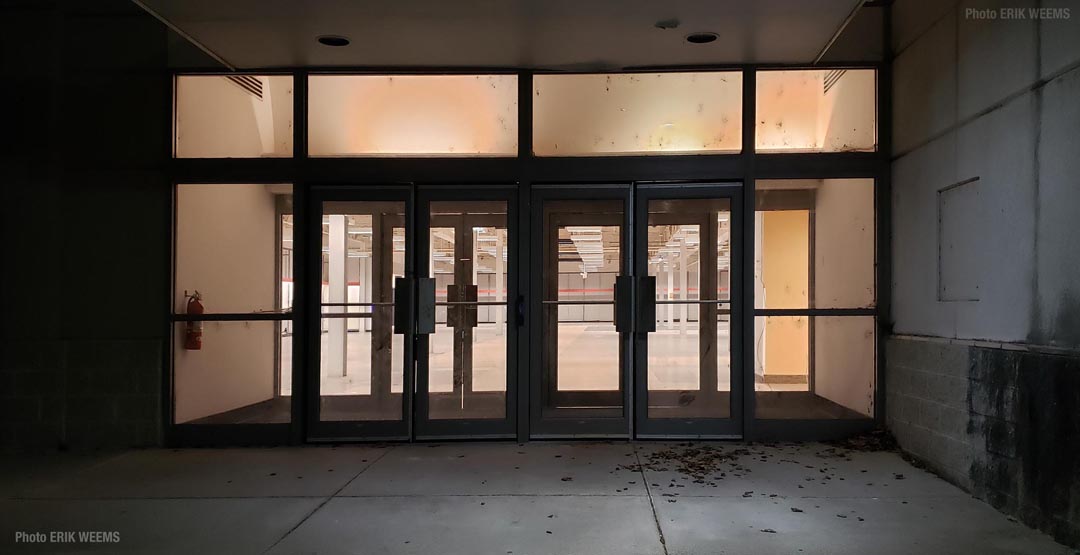 Empty Mall Sears Store